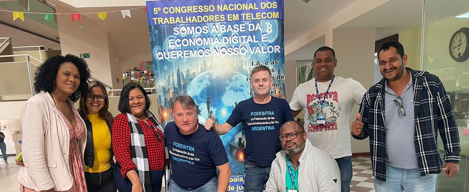 Sinttel Bahia participa do 5º  Congresso Nacional dos Trabalhadores em Telecom