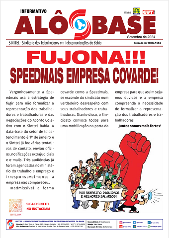 FUJONA: Speedmais empresa covarde!