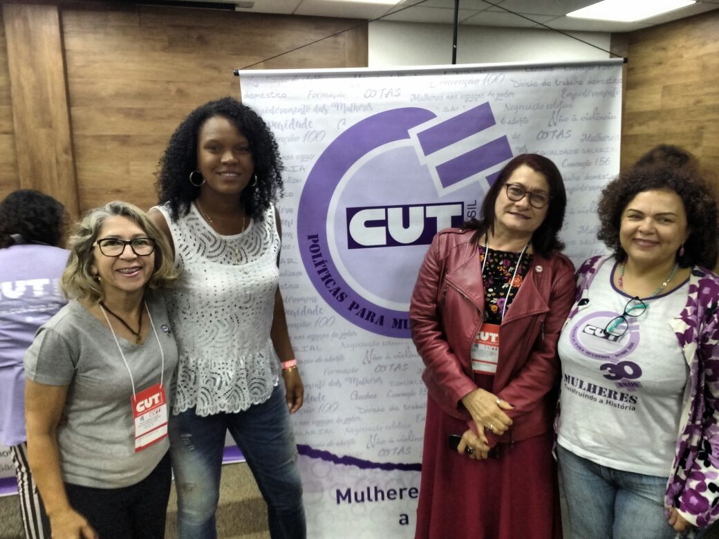 Sinttel participa dos 30 anos da secretaria de mulheres da CUT